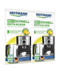 HEITMANN Bio-Schnell-Entkalker 2 x 25 g