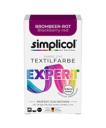 simplicol Textilfarbe expert Brombeer-Rot