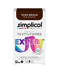 simplicol Textilfarbe expert Nuss-Braun