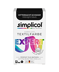 simplicol Textilfarbe expert Mitternacht-Schwarz