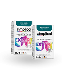simplicol Textilfarbe expert Efeu-Grün 2er Pack