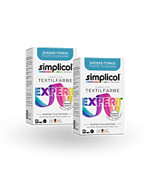 simplicol Textilfarbe expert Südsee-Türkis 2er Pack