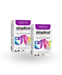 simplicol Textilfarbe expert Flieder-Lila 2er Pack