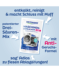 HEITMANN Maschinen Entkalker 3 in 1, 175 g