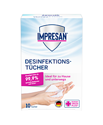 IMPRESAN Desinfektionstücher 10 Stück
