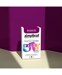 simplicol Textilfarbe expert Brombeer-Rot