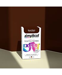 simplicol Textilfarbe expert Nuss-Braun