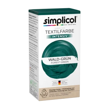 simplicol Textilfarbe intensiv Wald Grün