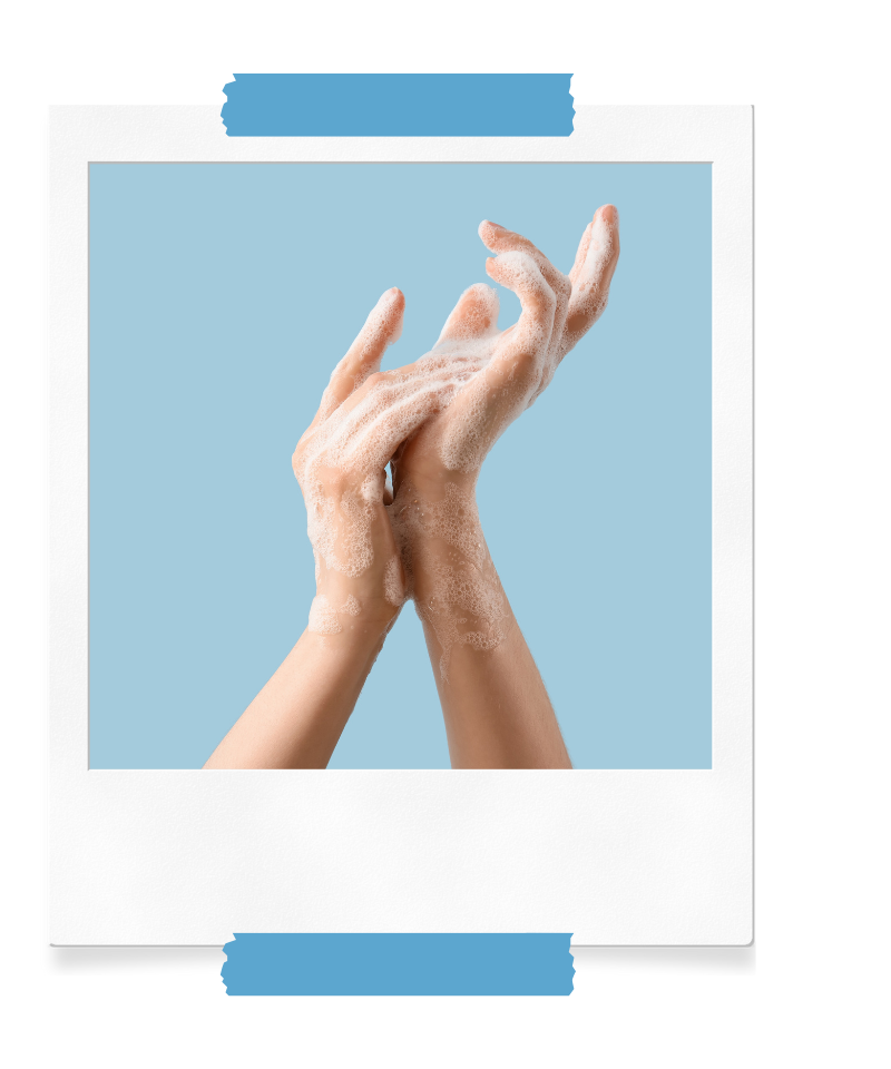 Hände desinfizieren