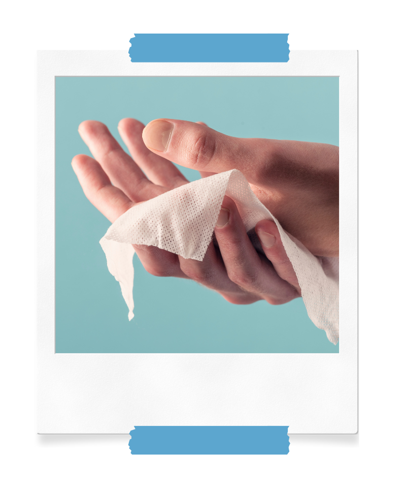 Hände desinfizieren