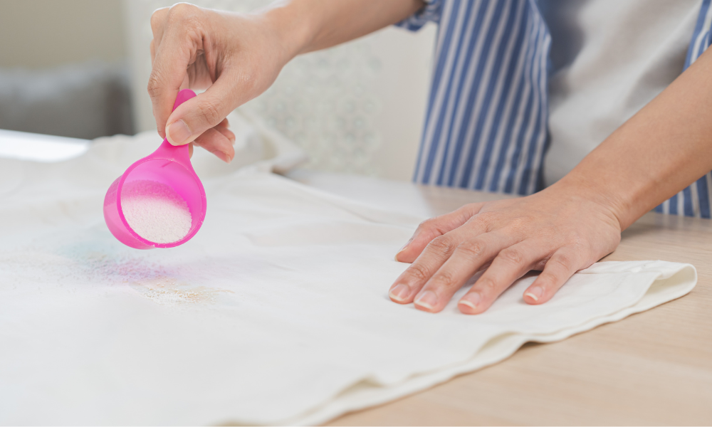 Flecken  entfernen mit unseren Oxi´s