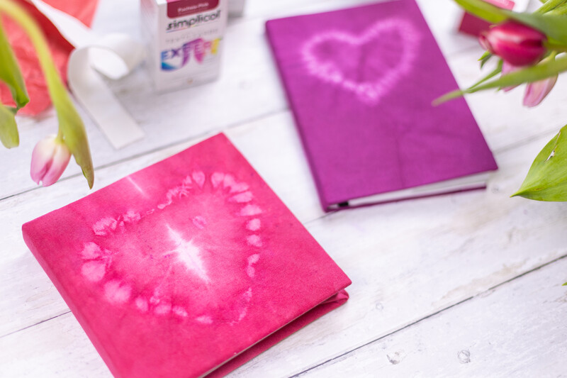 Batiktechnik für Buchcover