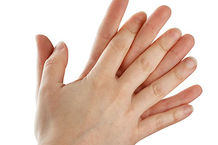 Hände desinfizieren