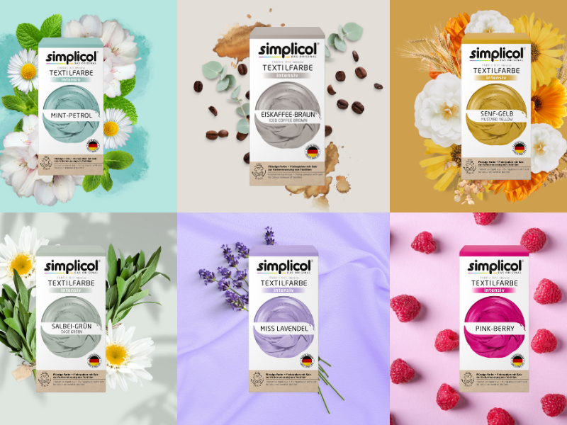 Neufärben und Umfärben