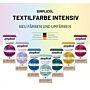 simplicol Fabric Dye intensive Ruby Red