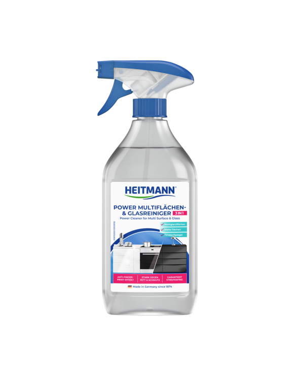 Heitmann 3-in-1 Multi-Surface Glass Cleaner 500 ml