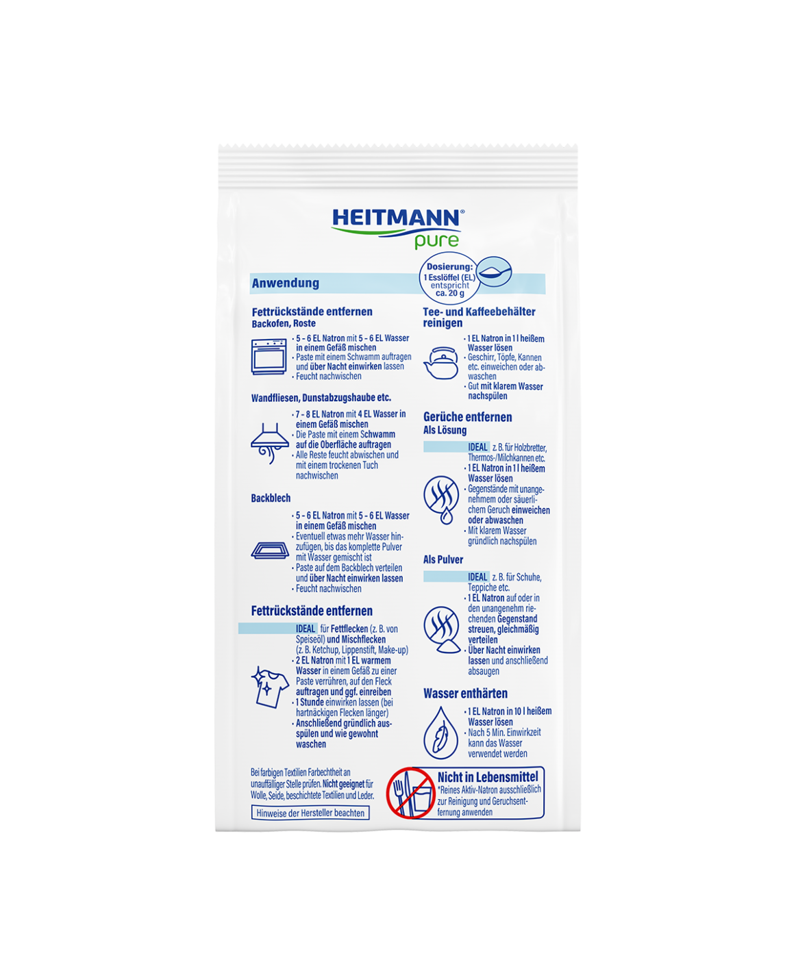 HEITMANN pure Aktiv Natron