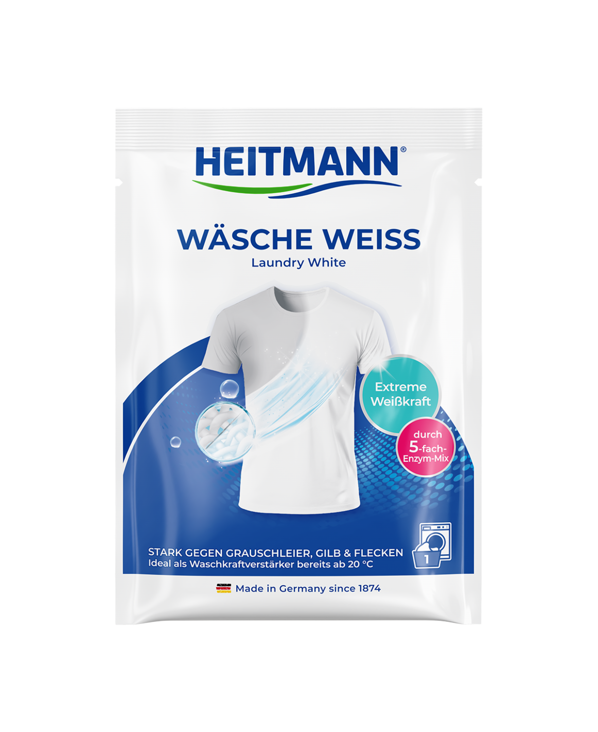 HEITMANN White Laundry Detergent 50g