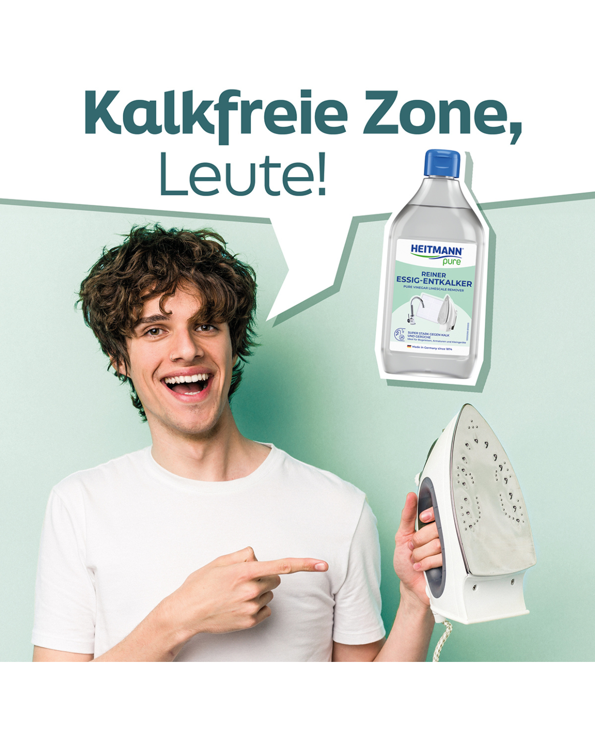 HEITMANN Pure Vinegar Limescale Remover 500 ml