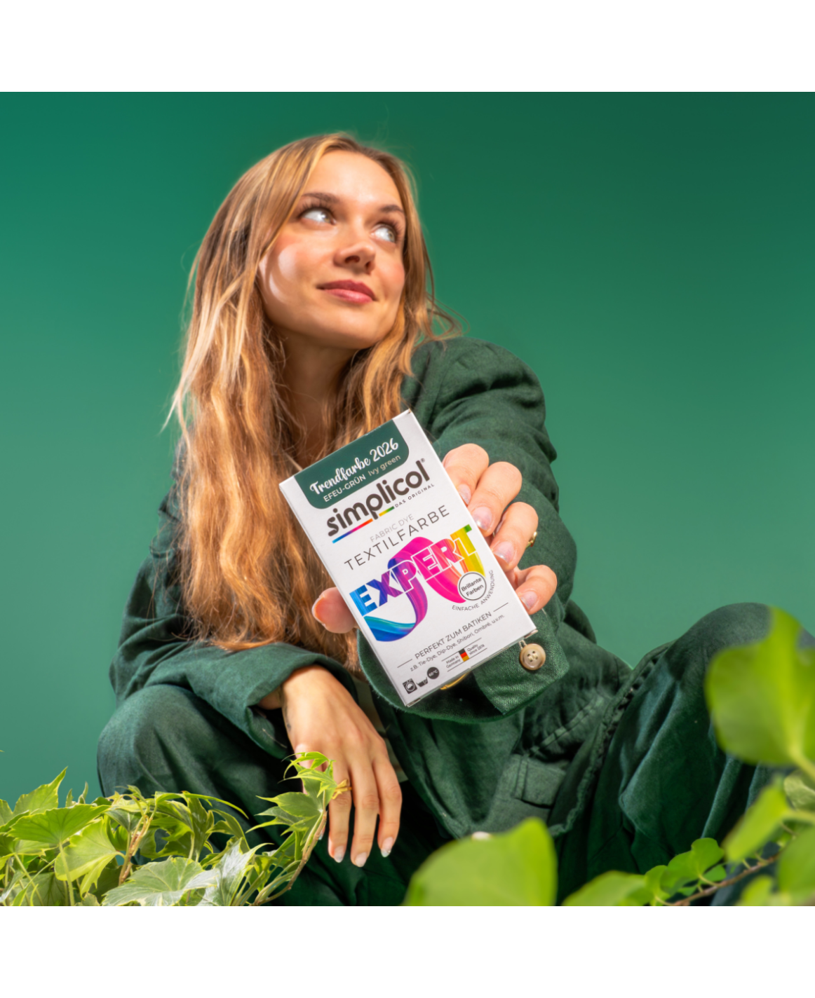 simplicol Fabric Dye expert Ivy Green