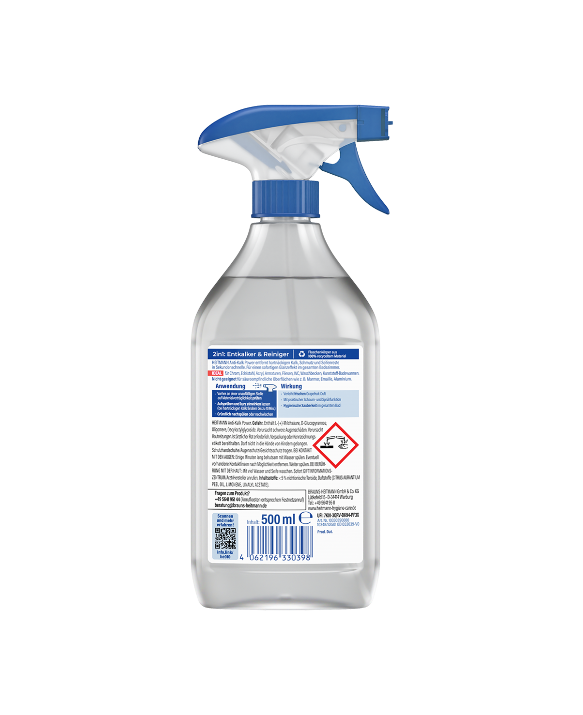 HEITMANN Anti-Limescale Power 500 ml