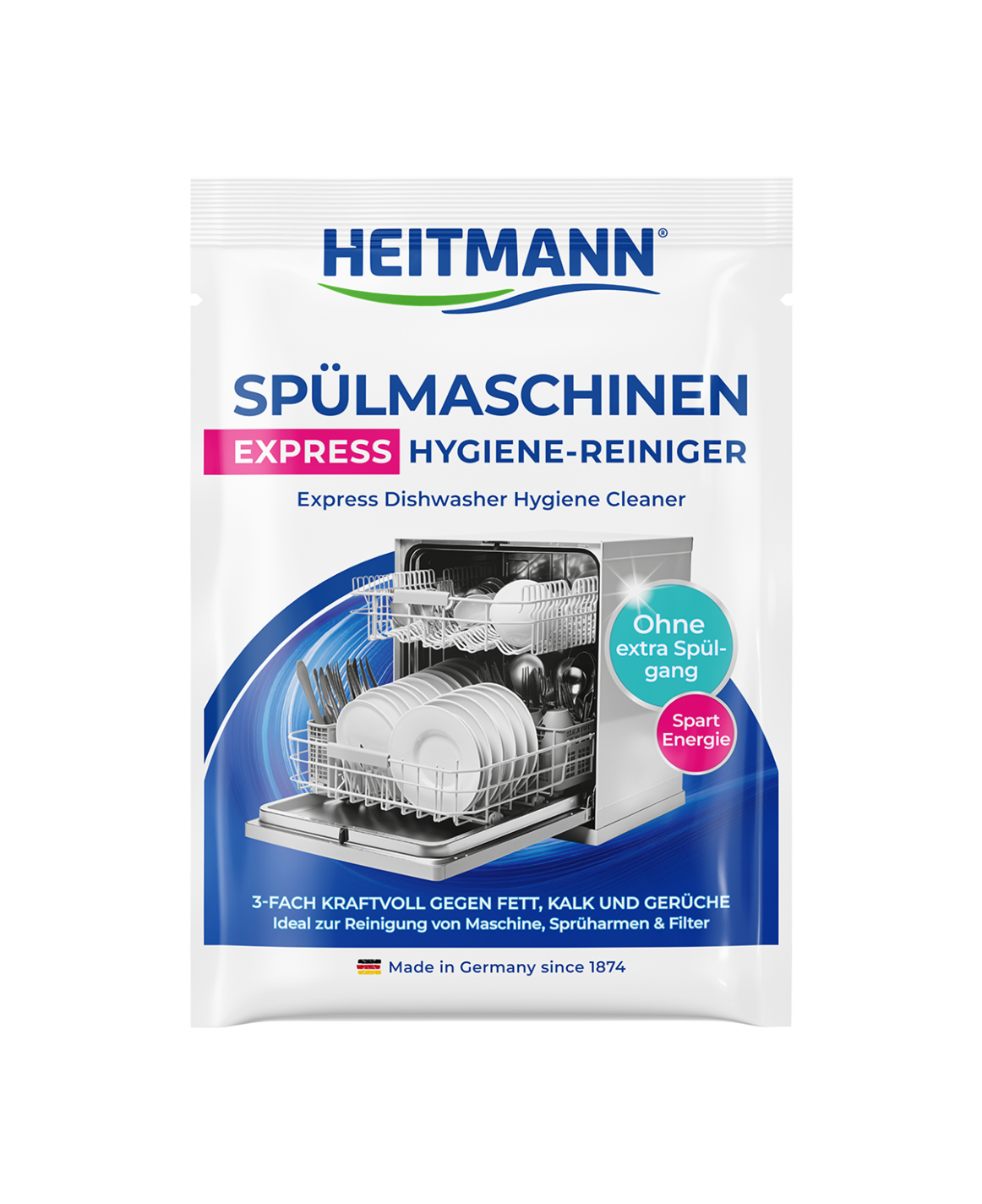HEITMANN Express Dishwasher Hygiene Cleaner 30 g