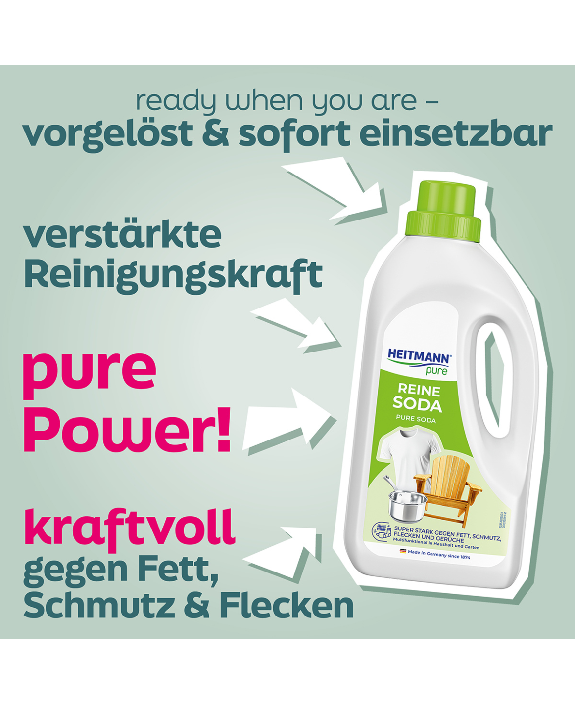 HEITMANN pure Soda 1 l