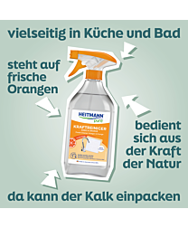 HEITMANN Pure Power Cleaner Vinegar & Orange 500 ml