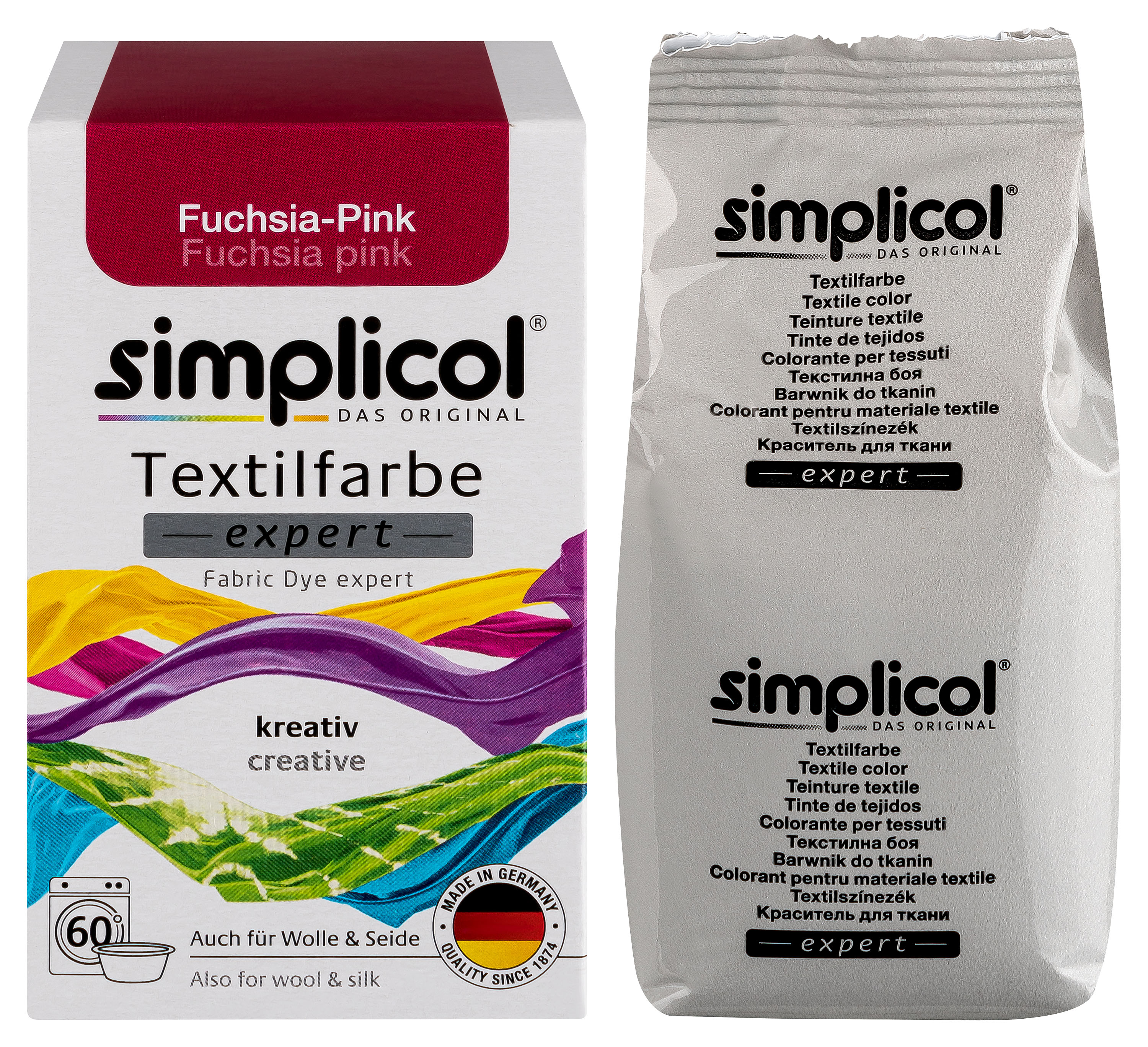simplicol Fabric Dye expert Fuchsia Pink buy online