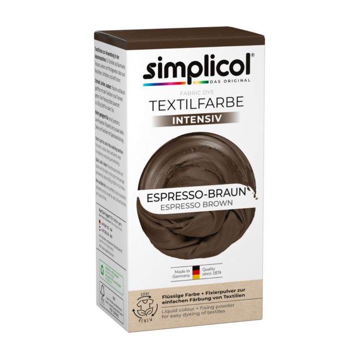 simplicol Textilfarbe intensiv Espresso Braun online kaufen