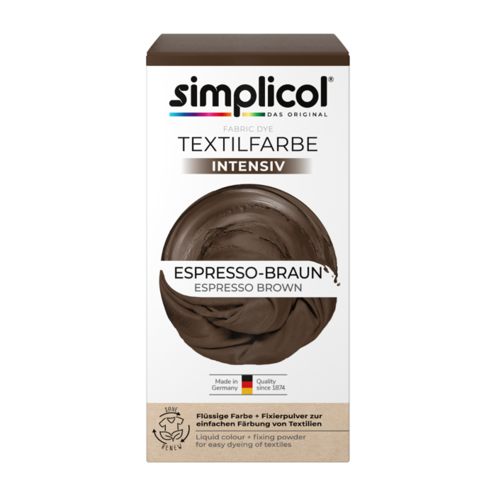 simplicol Textilfarbe intensiv Espresso Braun online kaufen