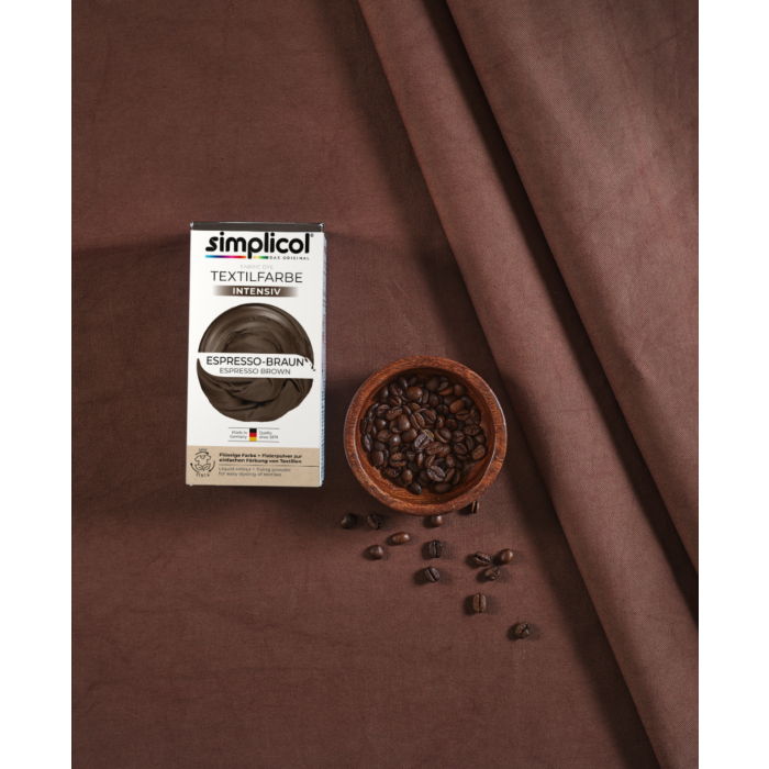 simplicol Textilfarbe intensiv Espresso Braun online kaufen