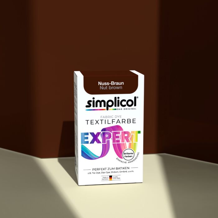 simplicol Textilfarbe expert Nuss-Braun online kaufen