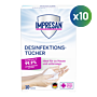 IMPRESAN Desinfektionstücher 10 Stück. 6er Pack