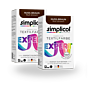 simplicol Textilfarbe expert Nuss-Braun 2er Pack