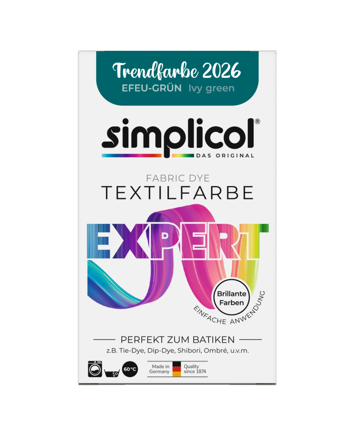 simplicol Textilfarbe expert Efeu-Grün