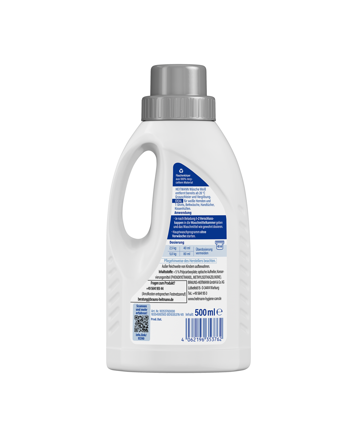 HEITMANN Wäsche Weiß 500 ml
