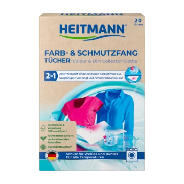 HEITMANN Farb- und Schmutzfangtücher, 20 Stück
