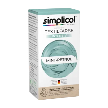 simplicol Textilfarbe intensiv Mint-Petrol