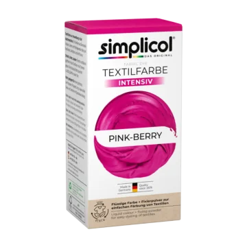 simplicol Textilfarbe intensiv Pink-Berry