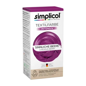 simplicol Textilfarbe intensiv Sinnliche Beere