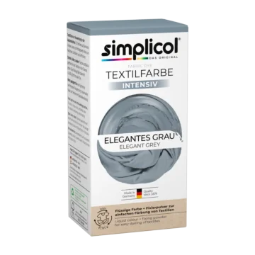 simplicol Textilfarbe intensiv Elegantes Grau