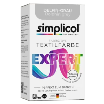 simplicol Textilfarbe expert Delfin-Grau