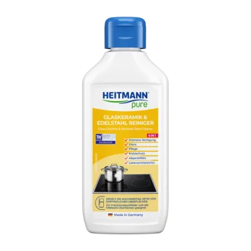 HEITMANN pure Glaskeramik- und Edelstahlreiniger