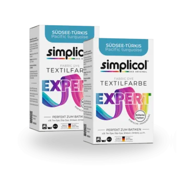 simplicol Textilfarbe expert Südsee-Türkis 2er Pack